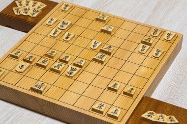 Shogi go oyunu.