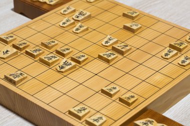Shogi go oyunu.