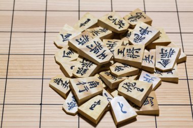 Shogi go oyunu.