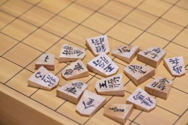 Shogi go oyunu.