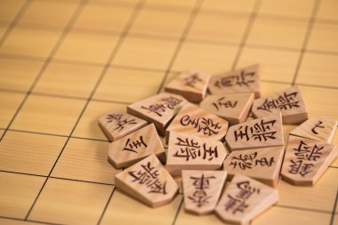 Shogi go oyunu.
