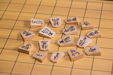 Shogi go oyunu.