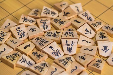 Shogi go oyunu.