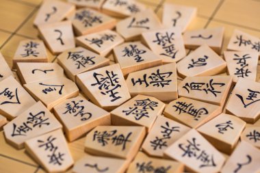 Shogi go oyunu.
