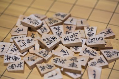 Shogi go oyunu.