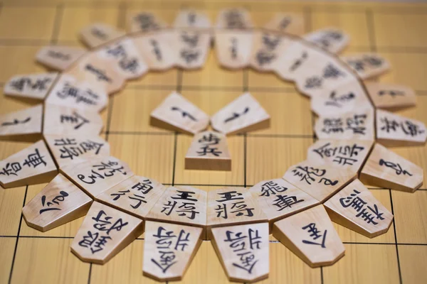 Spel van go van de shogi. — Stockfoto