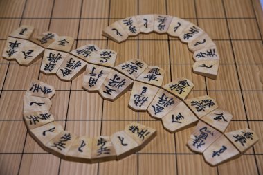 Shogi go oyunu.