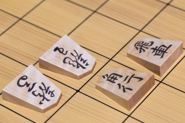 Shogi go oyunu.