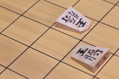 Shogi go oyunu.