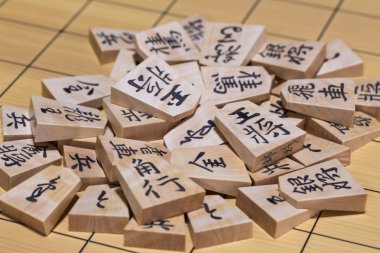 Shogi go oyunu.
