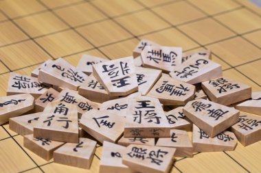 Shogi go oyunu.