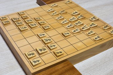 Shogi go oyunu.
