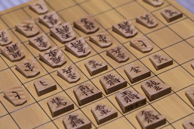 Shogi go oyunu.