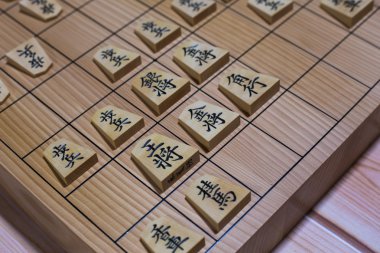 Shogi go oyunu.