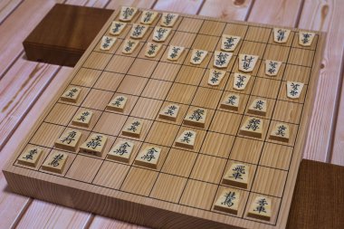 Shogi go oyunu.