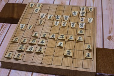 Shogi go oyunu.