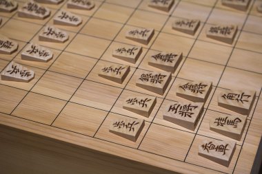 Shogi go oyunu.