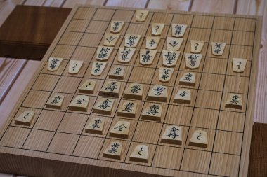 Shogi go oyunu.