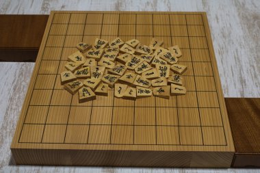 Shogi go oyunu.