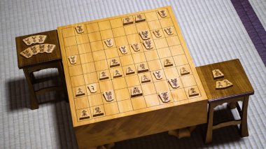 Shogi go oyunu.