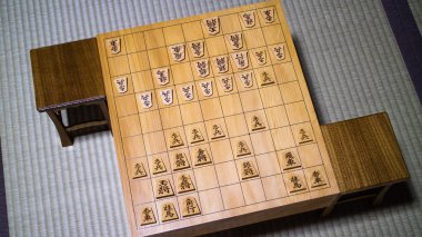 Shogi go oyunu.