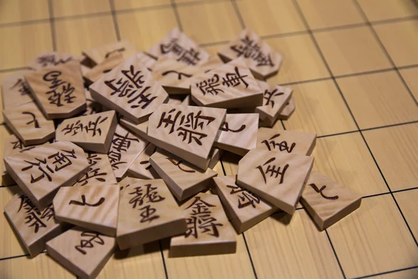 Gioco di go dello shogi . — Foto Stock