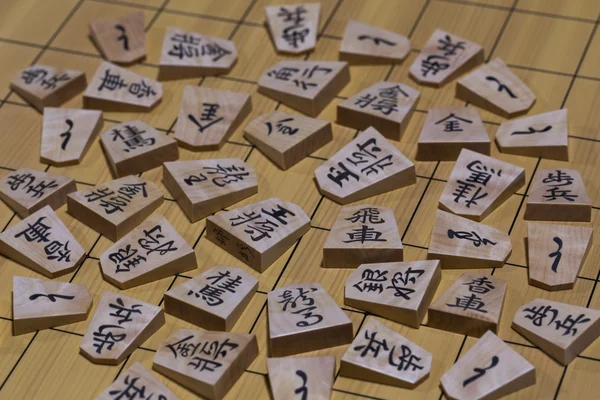 Gioco di go dello shogi . — Foto Stock