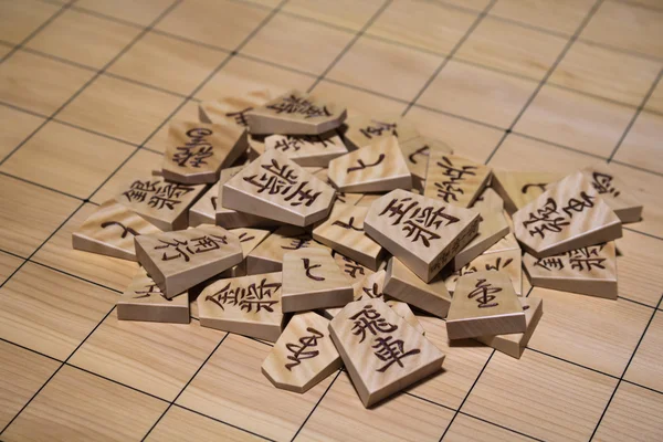 Jeu de go du shogi . — Photo