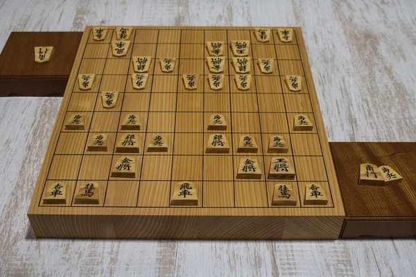 Gioco di go dello shogi . — Foto Stock