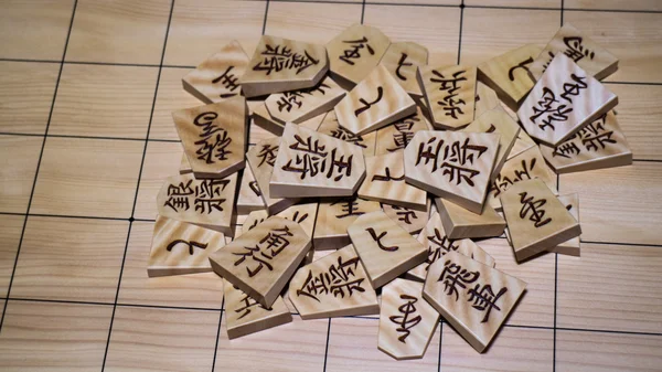 Jeu de go du shogi . — Photo