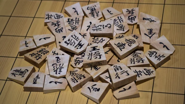 Gra go, shogi. — Zdjęcie stockowe