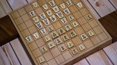 Shogi go oyunu.
