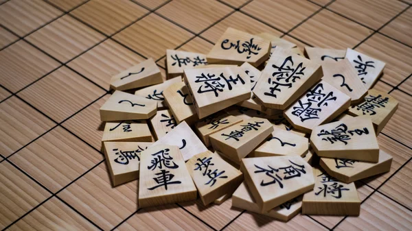 Jeu de go du shogi . — Photo