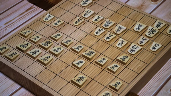 Gioco di go dello shogi . — Foto Stock