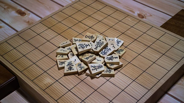 Shogi go oyunu. — Stok fotoğraf