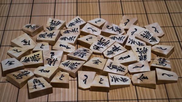 Jeu de go du shogi . — Photo