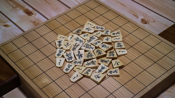 Shogi go oyunu. — Stok fotoğraf