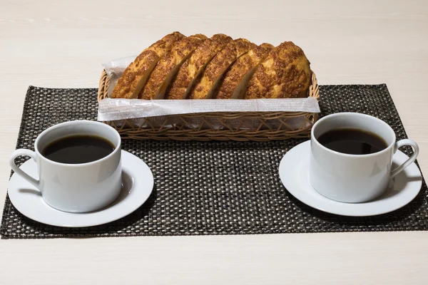 coffee and bread