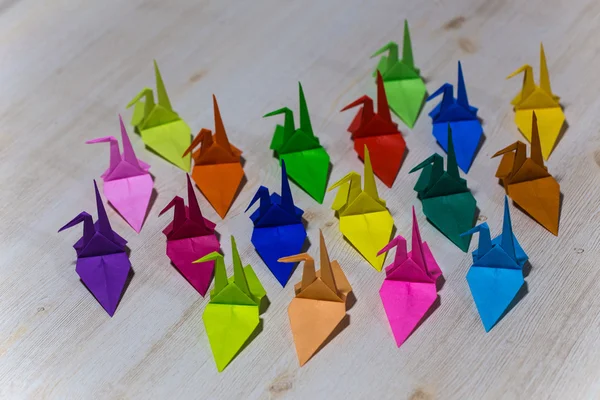 Bir vinç kağıt katlama