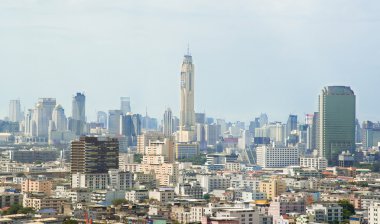 Baiyoke Sky Tower ve Cityscape Bangkok, Tayland