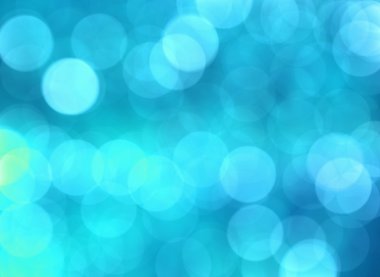 Yaprak üzerinde damlacıklar işleminden büyük camgöbeği Bokeh etkisi