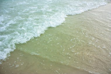 Sahilde dalgalar
