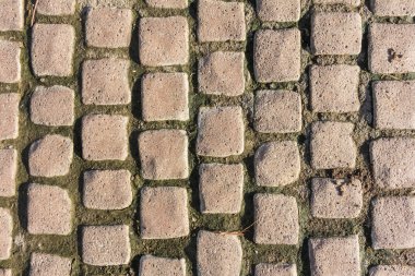 Çimento tuğla zemin hasar arka plan