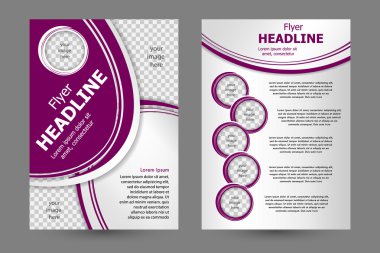 vektör uçuş şablonu tasarımı