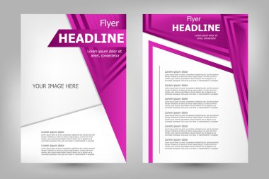 vektör uçuş şablonu tasarımı