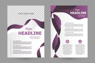 vektör uçuş şablonu tasarımı