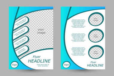 vektör uçuş şablonu tasarımı