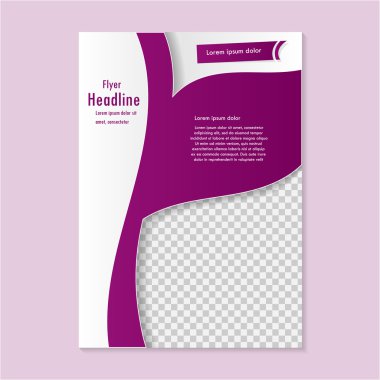 vektör uçuş şablonu tasarımı