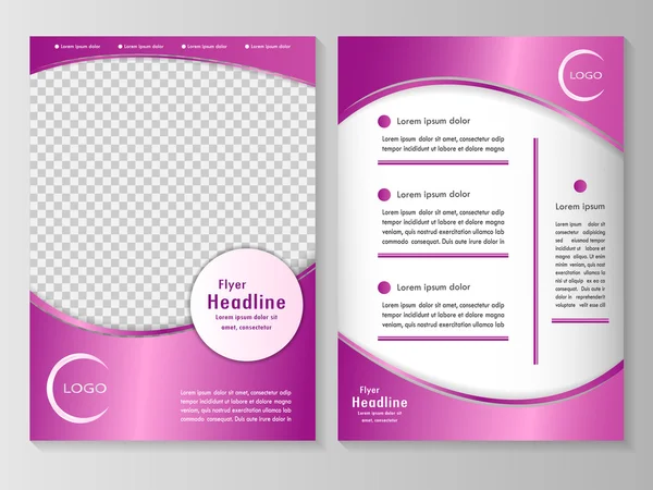 Brochure ou couverture d'entreprise — Image vectorielle