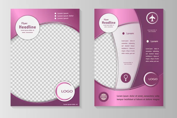 Zakelijke Brochure of Cover — Stockvector